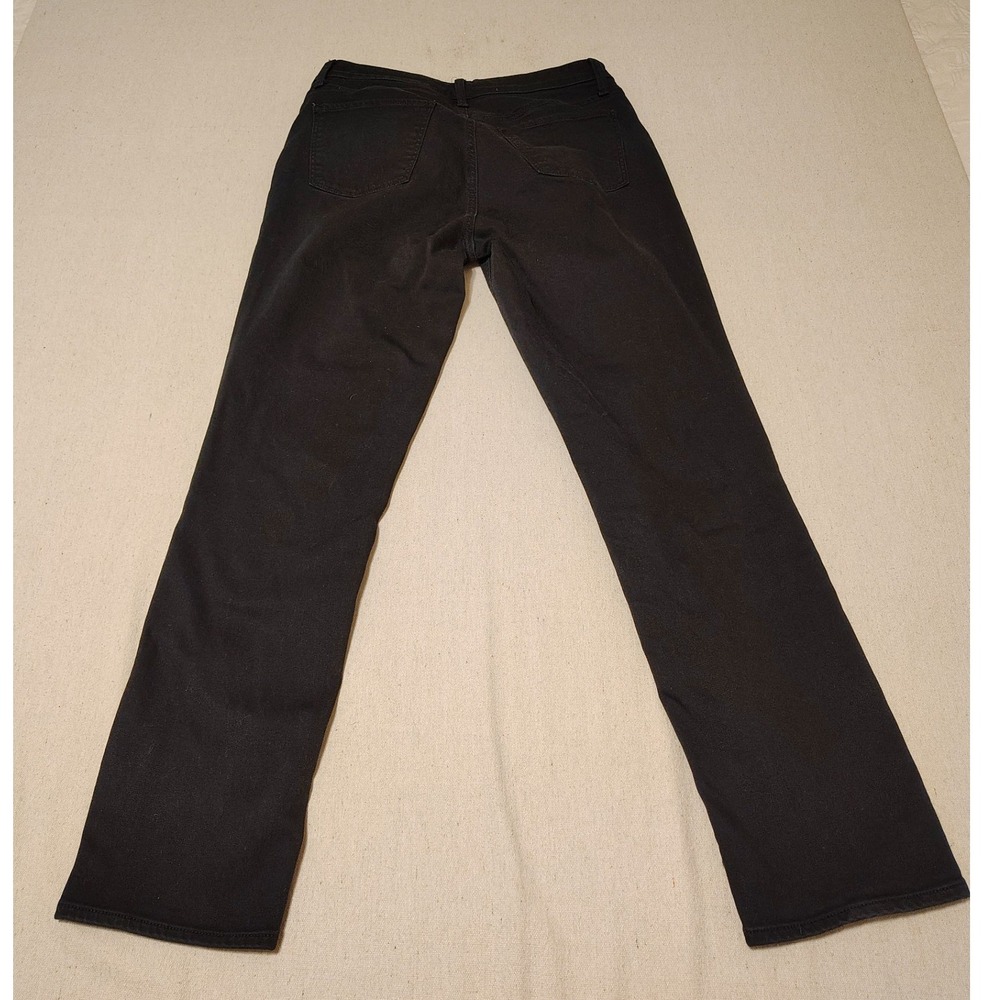 Talbots Flawless Five-Pocket Straight Leg Jeans Black Size 10 Womens Pants - Picture 6 of 8